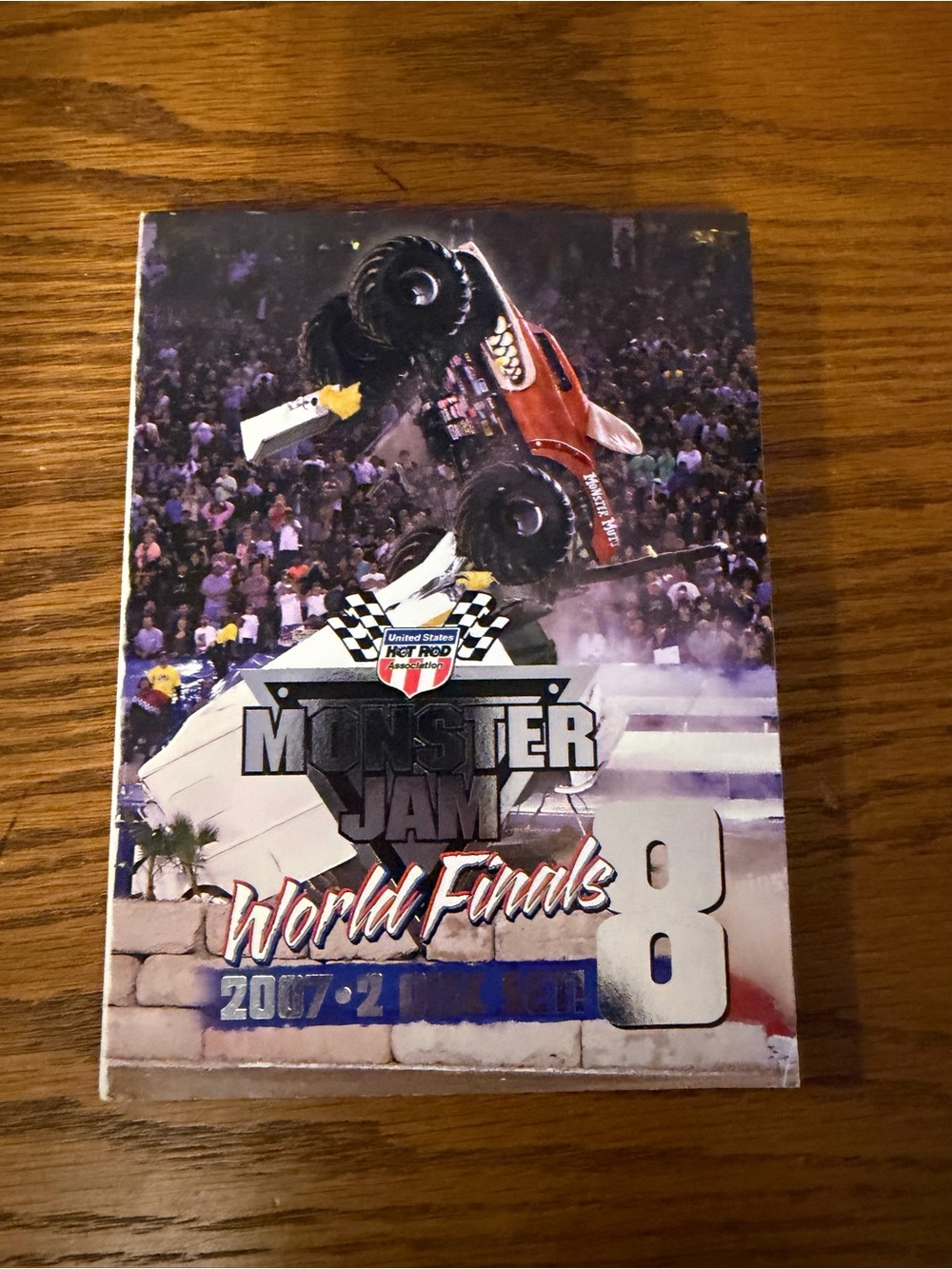 World Finals 8 (2007) Red Monster Truck DVD 2 disc set